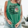 Imagine Being Afraid Of Drag Queens & Books Equality Comfort Colors Tank Top Violet