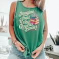 Imagine Being Afraid Of Drag Queens And Books LGBT Pride Comfort Colors Tank Top Violet Imagine Being Afraid Of Drag Queens And Books LGBT Pride Comfort Colors Tank Top Violet
