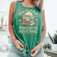 Introverted But Willing To Discuss Books Cozy Aesthetic Comfort Colors Tank Top Violet Introverted But Willing To Discuss Books Cozy Aesthetic Comfort Colors Tank Top Violet