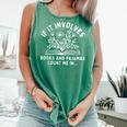 If It Involves Books And Pajamas Count Me In Reading Bedtime Comfort Colors Tank Top Violet If It Involves Books And Pajamas Count Me In Reading Bedtime Comfort Colors Tank Top Violet
