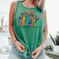 It's A Good Day To Read A Book Floral Book Lovers Librarian Comfort Colors Tank Top Violet