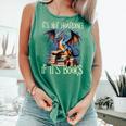 It's Not Hoarding If It's Books Reading Bookworm Reader Comfort Colors Tank Top Violet