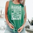 It's Not Hoarding Library Book Collecting Book Librarian Comfort Colors Tank Top Violet It's Not Hoarding Library Book Collecting Book Librarian Comfort Colors Tank Top Violet