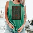 Jane Austen Pride And Prejudice Cover Mr Darcy Book Lovers Comfort Colors Tank Top Violet