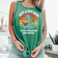 Just A Boy Who Loves Dragons And Books Kids Toddler Baby 5T Comfort Colors Tank Top Violet Just A Boy Who Loves Dragons And Books Kids Toddler Baby 5T Comfort Colors Tank Top Violet