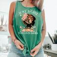 Just A Girl Who Loves Books Book Lover Reading For Women Comfort Colors Tank Top Violet