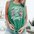 Just a Girl Who Loves Books Lover Reading Library Librarian Comfort Colors Tank Top Violet Just a Girl Who Loves Books Lover Reading Library Librarian Comfort Colors Tank Top Violet