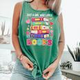 Just A Girl Who Loves Books Reading Library Comfort Colors Tank Top Violet Just A Girl Who Loves Books Reading Library Comfort Colors Tank Top Violet