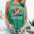 Just a Girl Who Loves Cats And Books Kitties Pet Art Lover Comfort Colors Tank Top Violet Just a Girl Who Loves Cats And Books Kitties Pet Art Lover Comfort Colors Tank Top Violet