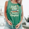 Just One More Chapter Book Reading Floral Teacher Book Lover Comfort Colors Tank Top Violet Just One More Chapter Book Reading Floral Teacher Book Lover Comfort Colors Tank Top Violet