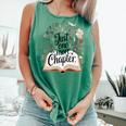 Just One More Chapter Bookish Book Reading Botanical Comfort Colors Tank Top Violet Just One More Chapter Bookish Book Reading Botanical Comfort Colors Tank Top Violet