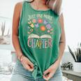 Just One More Chapter Reading Book Lover Comfort Colors Tank Top Violet Just One More Chapter Reading Book Lover Comfort Colors Tank Top Violet