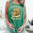 Just One More Chapter Sloth Sleeping On Books Reading Comfort Colors Tank Top Violet Just One More Chapter Sloth Sleeping On Books Reading Comfort Colors Tank Top Violet