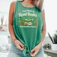 I Just Want To Read Books And Buy More Plants Comfort Colors Tank Top Violet