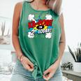 Kids Ka-Pow 2 Years Old Kids 2nd Birthday Comic Book Super Hero Comfort Colors Tank Top Violet Kids Ka-Pow 2 Years Old Kids 2nd Birthday Comic Book Super Hero Comfort Colors Tank Top Violet