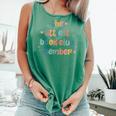 Kids The Littlest Book Club Member Book Lover Club Comfort Colors Tank Top Violet