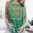 Kindred Spirits Are Not So Scarce Bookish Quote Comfort Colors Tank Top Violet