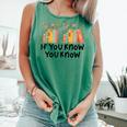 If You Know You Know 6 7 Reading Books Merry Christmas Comfort Colors Tank Top Violet If You Know You Know 6 7 Reading Books Merry Christmas Comfort Colors Tank Top Violet