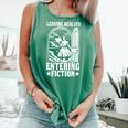 Leaving Reality Entering Fiction Bookish Book Reading Comfort Colors Tank Top Violet Leaving Reality Entering Fiction Bookish Book Reading Comfort Colors Tank Top Violet