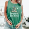 Librarian Because Book Wizard Isn't An Official Job Title Comfort Colors Tank Top Violet