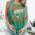Library Halloween Book Lover Ghost With Books Comfort Colors Tank Top Violet