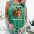 Life Is Better With Butterflies And Books Cute Butterfly Comfort Colors Tank Top Violet Life Is Better With Butterflies And Books Cute Butterfly Comfort Colors Tank Top Violet