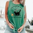Life Is Better With Tea Cats And Books Cat Sayings Comfort Colors Tank Top Violet Life Is Better With Tea Cats And Books Cat Sayings Comfort Colors Tank Top Violet
