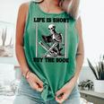 Life Is Short Buy The Book Skeleton Book Lover Reading Comfort Colors Tank Top Violet Life Is Short Buy The Book Skeleton Book Lover Reading Comfort Colors Tank Top Violet