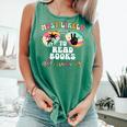 Most Likely To Read Books All Summer Teacher Student Comfort Colors Tank Top Violet