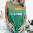Literacy And Justice For All Stop Book Banning Banned Books Comfort Colors Tank Top Violet