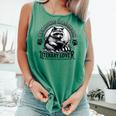 Literary Lover Reading Raccoon Books Premium Comfort Colors Tank Top Violet