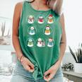 Literary Winter Reading Snowmen Cozy Book Lover Pattern Comfort Colors Tank Top Violet Literary Winter Reading Snowmen Cozy Book Lover Pattern Comfort Colors Tank Top Violet
