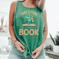 Take a Look It's In a Book Reading Teacher Book Lover Comfort Colors Tank Top Violet Take a Look It's In a Book Reading Teacher Book Lover Comfort Colors Tank Top Violet