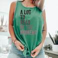 A Lot To Read At The Moment Book Reader Retro Reading Comfort Colors Tank Top Violet A Lot To Read At The Moment Book Reader Retro Reading Comfort Colors Tank Top Violet