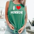 I Love Horror Heart Movies TV Show Books Writing Read Comfort Colors Tank Top Violet I Love Horror Heart Movies TV Show Books Writing Read Comfort Colors Tank Top Violet