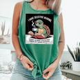 I Love Turtles Sea I Have Selective Hearing Coffee And Book Comfort Colors Tank Top Violet