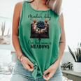 Meadows Baby Our Last Name Is Meadows Dark Romance Smut Book Comfort Colors Tank Top Violet