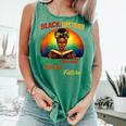 Melanin Honoring Past Inspiring Pride Book Month Comfort Colors Tank Top Violet