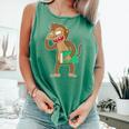 Monkey With a Book Comfort Colors Tank Top Violet