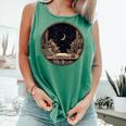 Moon Book Bookshelf Library Coffee Cup Star Stars Pattern Comfort Colors Tank Top Violet Moon Book Bookshelf Library Coffee Cup Star Stars Pattern Comfort Colors Tank Top Violet