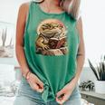 Nerdy Bearded Dragon Glasses Book Reading Comfort Colors Tank Top Violet Nerdy Bearded Dragon Glasses Book Reading Comfort Colors Tank Top Violet