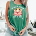 No Book Is Too Long Life Is Just Too Short Book Reading Book Comfort Colors Tank Top Violet No Book Is Too Long Life Is Just Too Short Book Reading Book Comfort Colors Tank Top Violet