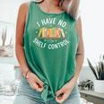 I Have No Shelf Control Book Lovers Teacher Women Graphic Comfort Colors Tank Top Violet I Have No Shelf Control Book Lovers Teacher Women Graphic Comfort Colors Tank Top Violet