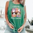 I Have No Shelf Control Ghost Reading Books Pun Comfort Colors Tank Top Violet I Have No Shelf Control Ghost Reading Books Pun Comfort Colors Tank Top Violet