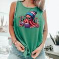 Octopus Reading Book Kraken Book Lover Comfort Colors Tank Top Violet Octopus Reading Book Kraken Book Lover Comfort Colors Tank Top Violet