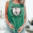 OOPS I GOT Another Book Design Comfort Colors Tank Top Violet