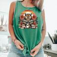 Owl Reading Books Book Library Bookworm Comfort Colors Tank Top Violet Owl Reading Books Book Library Bookworm Comfort Colors Tank Top Violet