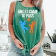 And It Came To Pass Book Of Mormon LDS Missionary Comfort Colors Tank Top Violet And It Came To Pass Book Of Mormon LDS Missionary Comfort Colors Tank Top Violet