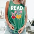 Pig Elephant Reading Cute Book Lover Bookworm Boys Girls Kid Comfort Colors Tank Top Violet Pig Elephant Reading Cute Book Lover Bookworm Boys Girls Kid Comfort Colors Tank Top Violet