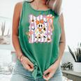 Preppy Coquette Bow Ghost Reading Books Halloween Book Comfort Colors Tank Top Violet Preppy Coquette Bow Ghost Reading Books Halloween Book Comfort Colors Tank Top Violet